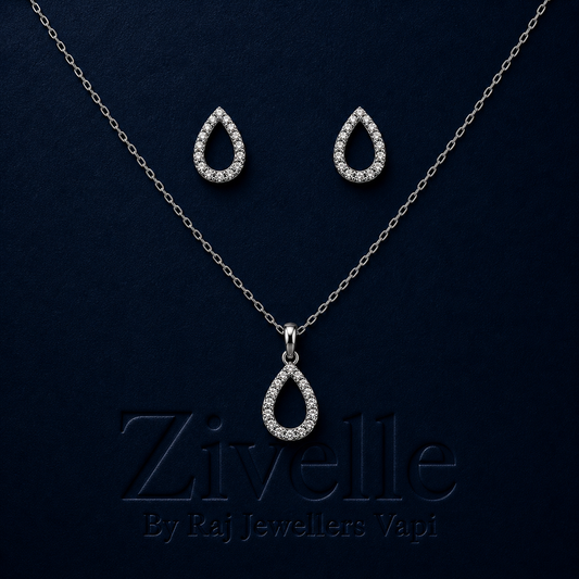 Celeste Teardrop Jewellery Set