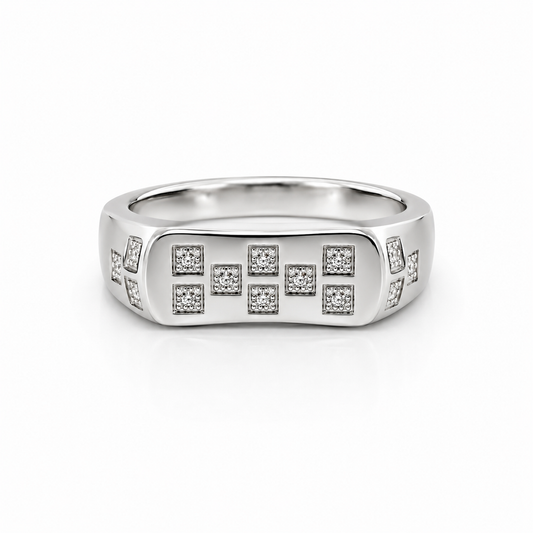 Prism Grid Ring