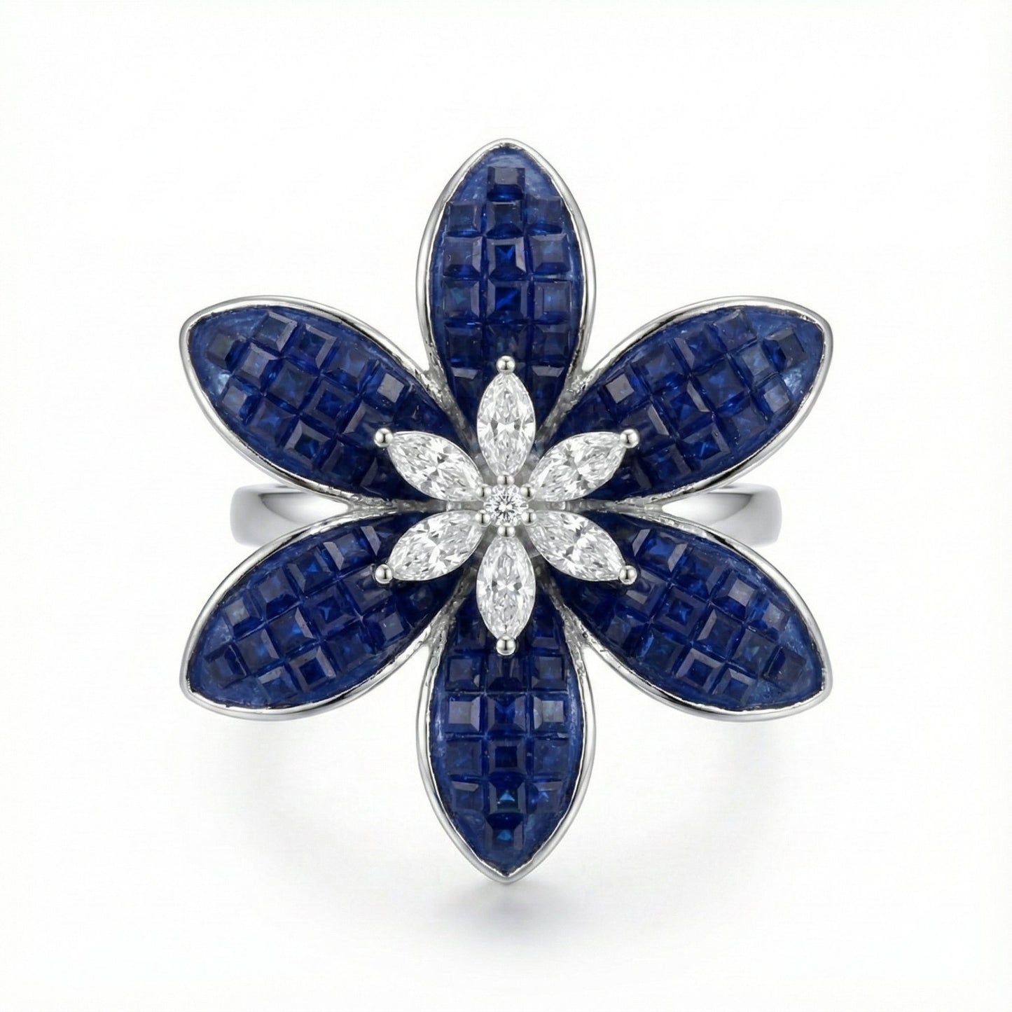Sapphire Rossette Ring