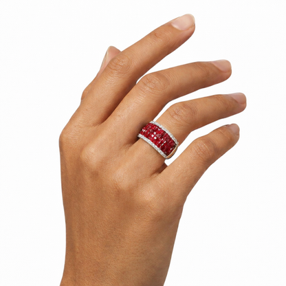 Sapphire Grande Ring