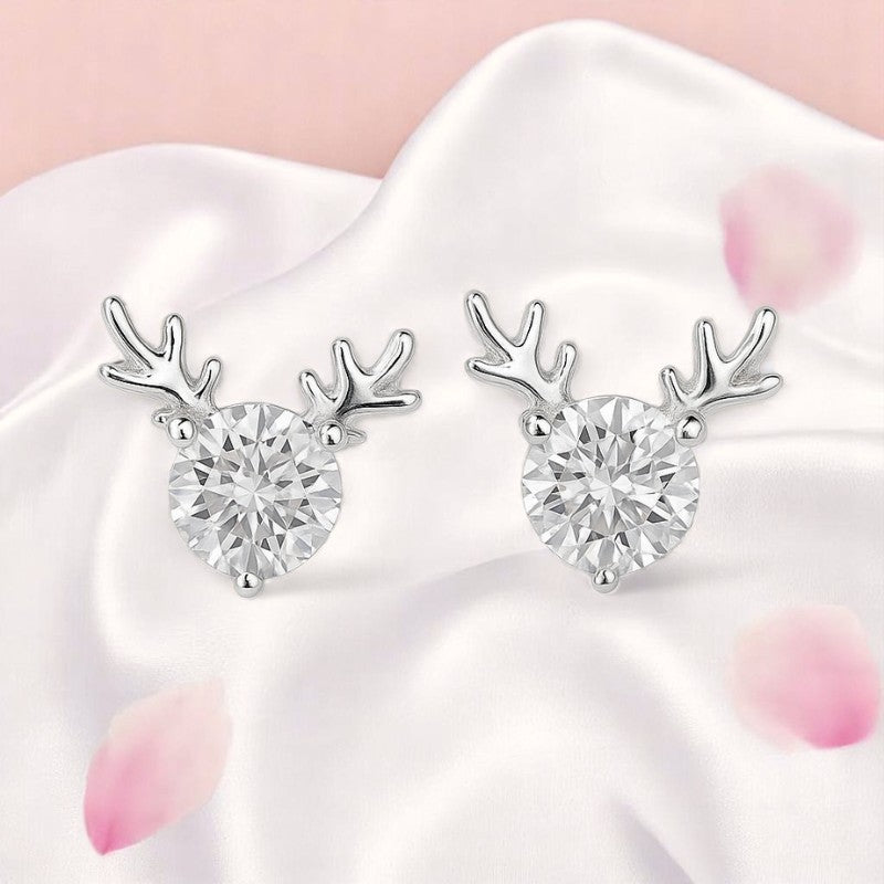 Glitz Frost Stud Earrings