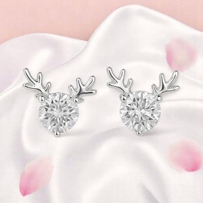 Glitz Frost Stud Earrings