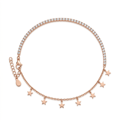 Rose Starlume Anklets