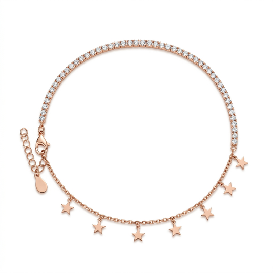 Rose Starlume Anklets