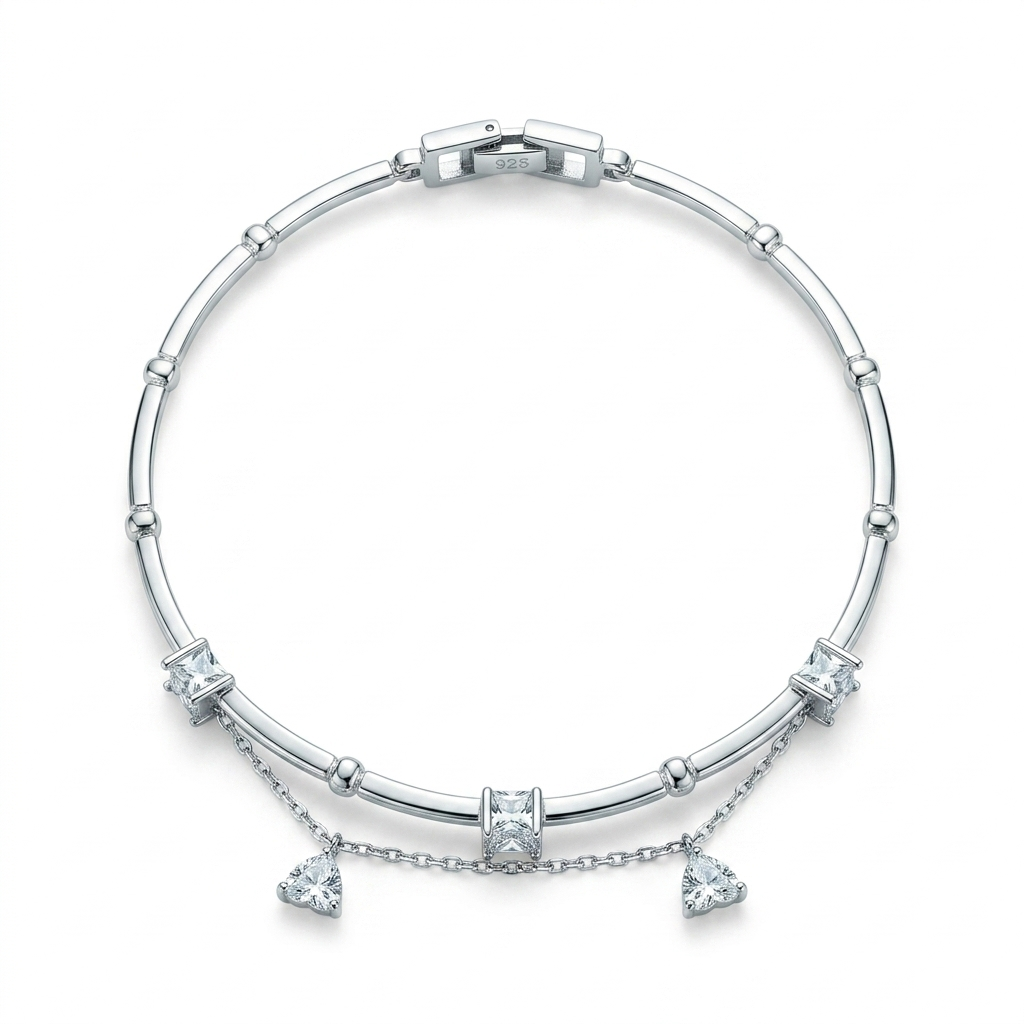 Layered CZ Bracelet