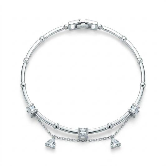 Layered CZ Bracelet