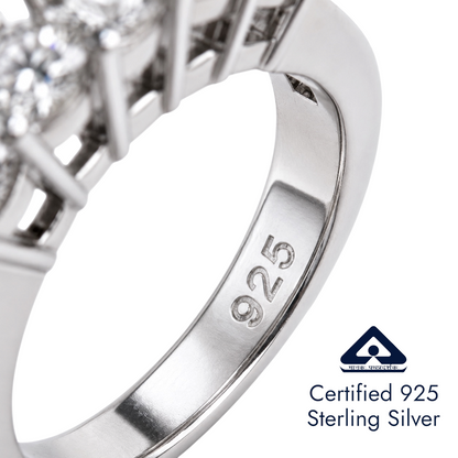 Glitz Crownstone Solitaire Ring