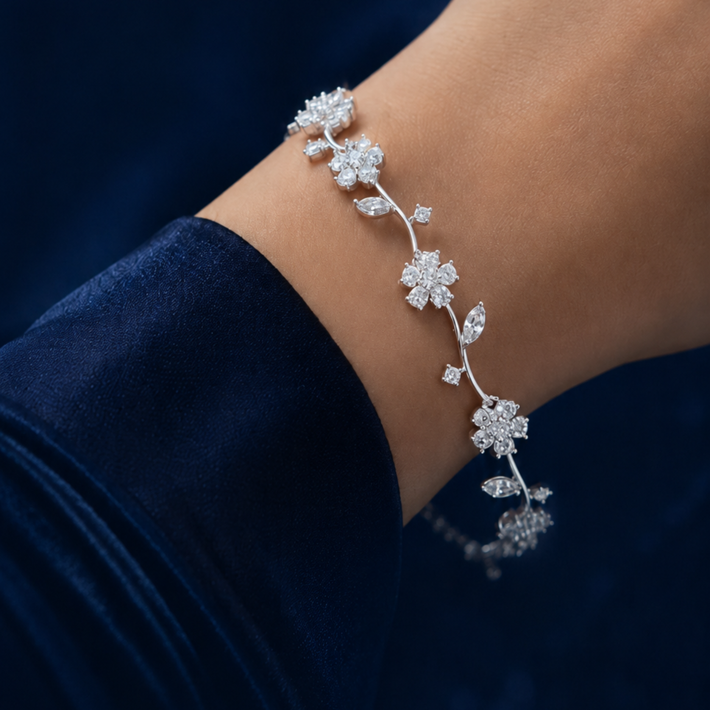 Floral Vine Bracelet