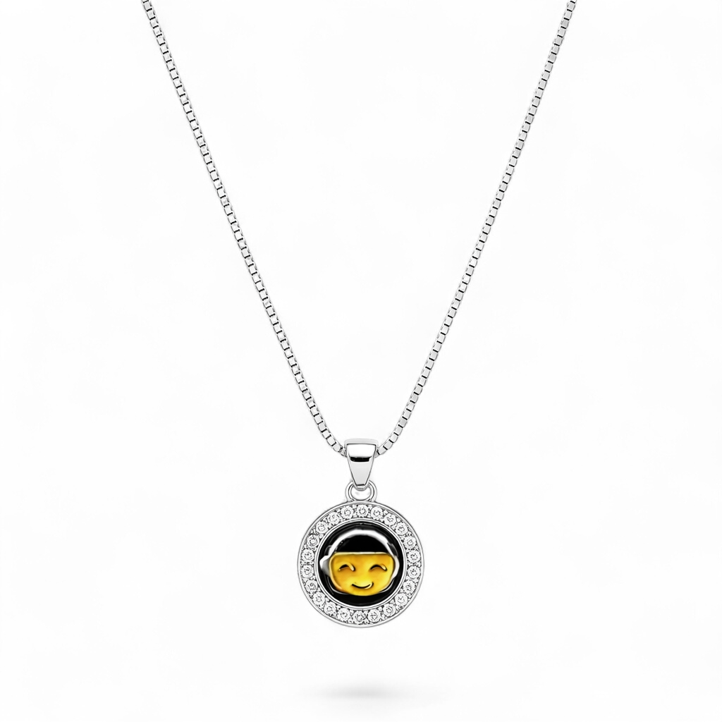 Glitz Smiley Neckpiece