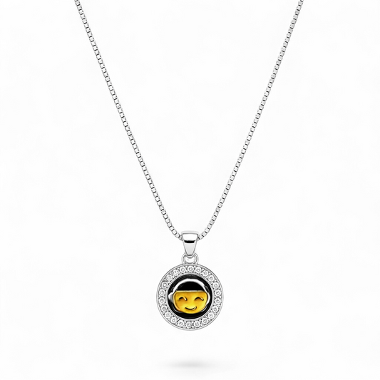 Glitz Smiley Neckpiece