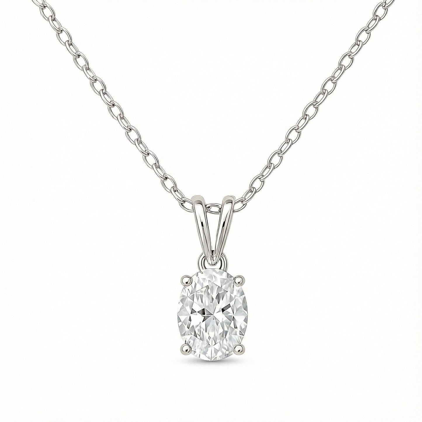 Glitz Spark Oval Neckpiece
