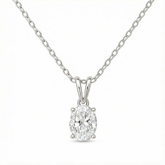 Glitz Spark Oval Neckpiece