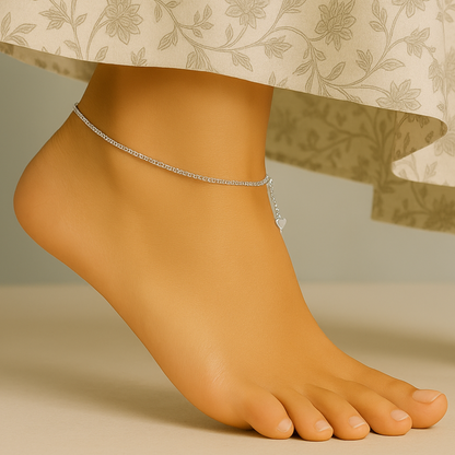 Shiny Smooth Anklets
