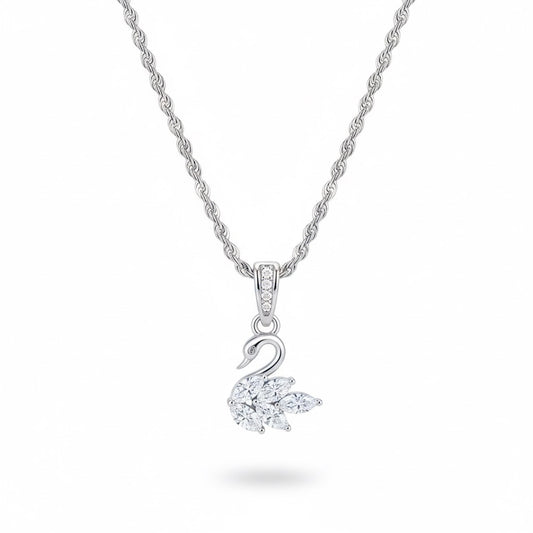 Glitz Swan Neckpiece
