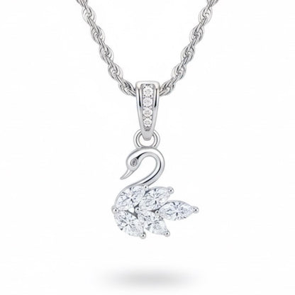 Glitz Swan Neckpiece