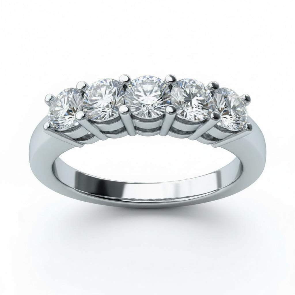 Glitz Crownstone Solitaire Ring
