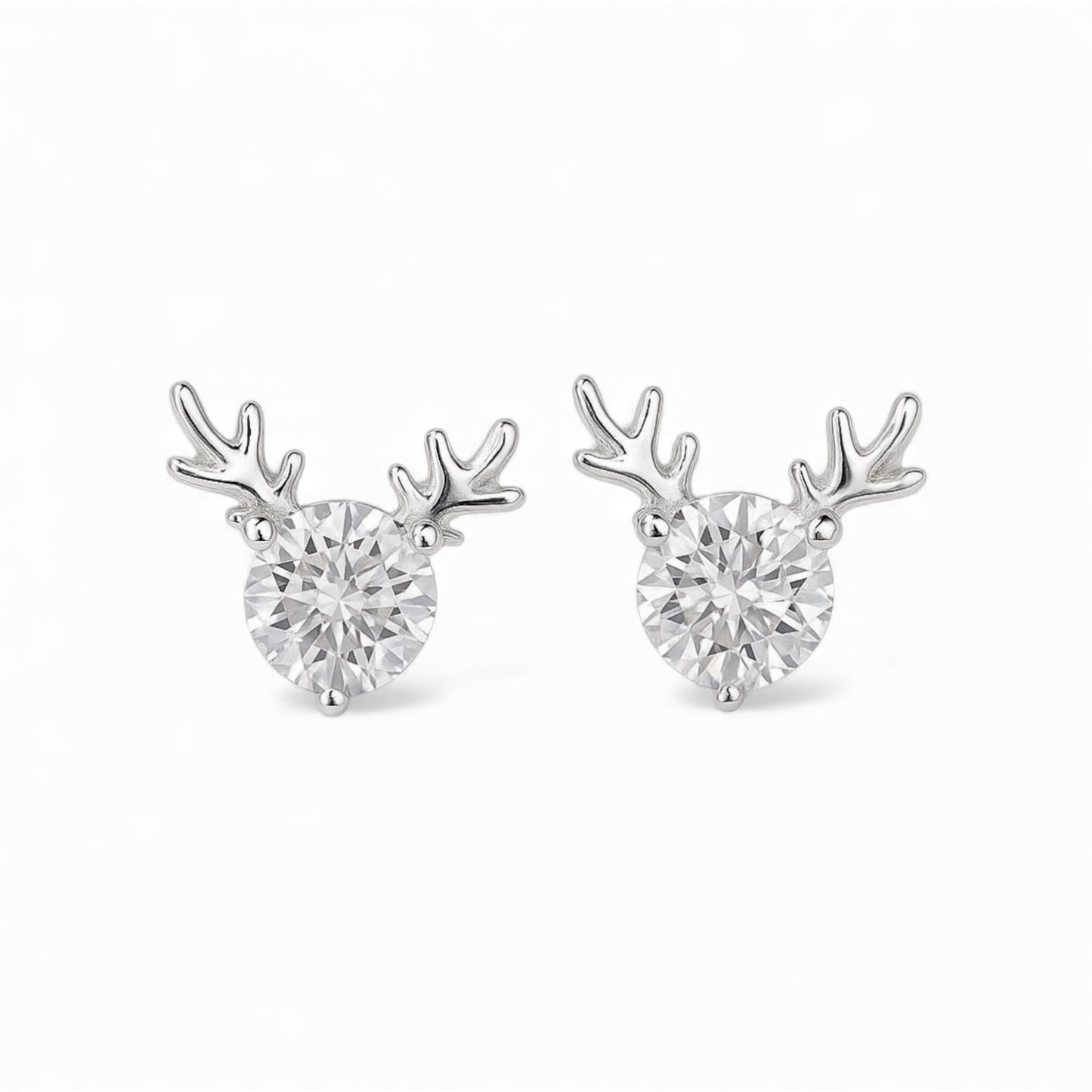 Glitz Frost Stud Earrings