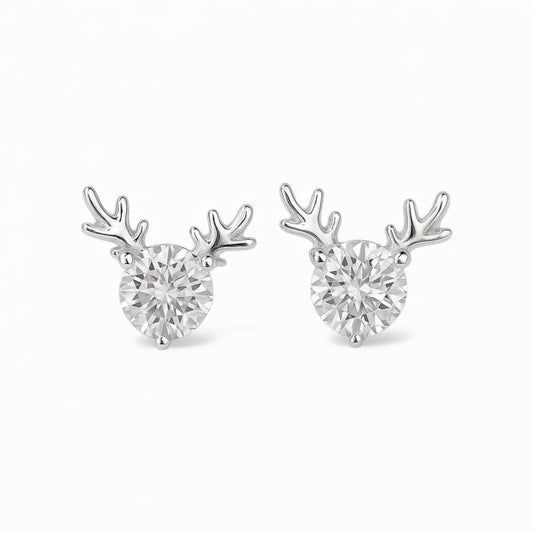 Glitz Frost Stud Earrings