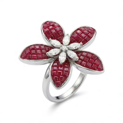 Sapphire Rossette Ring
