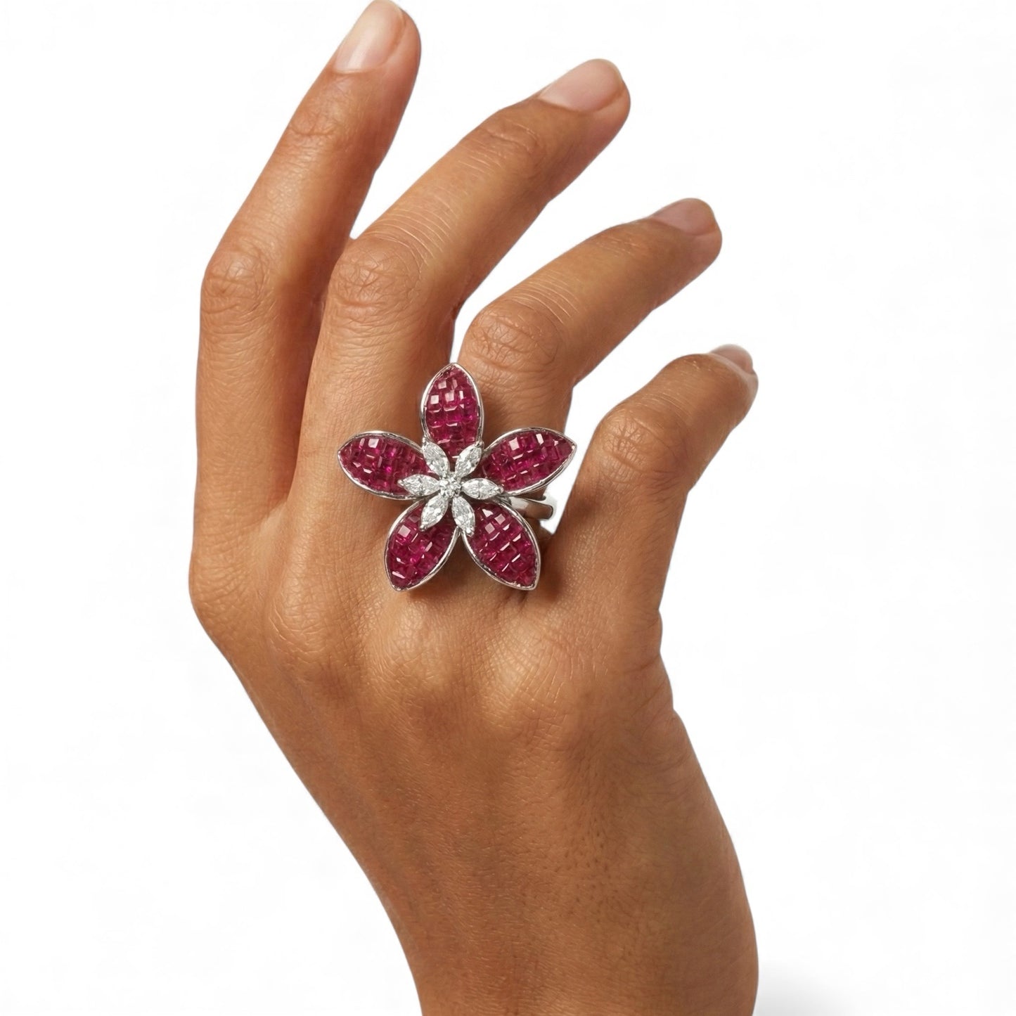 Sapphire Rossette Ring