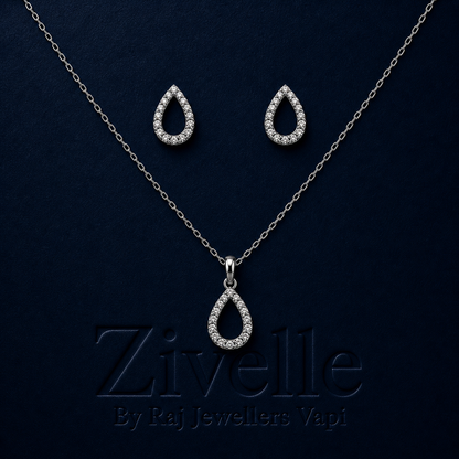 Celeste Teardrop Jewellery Set