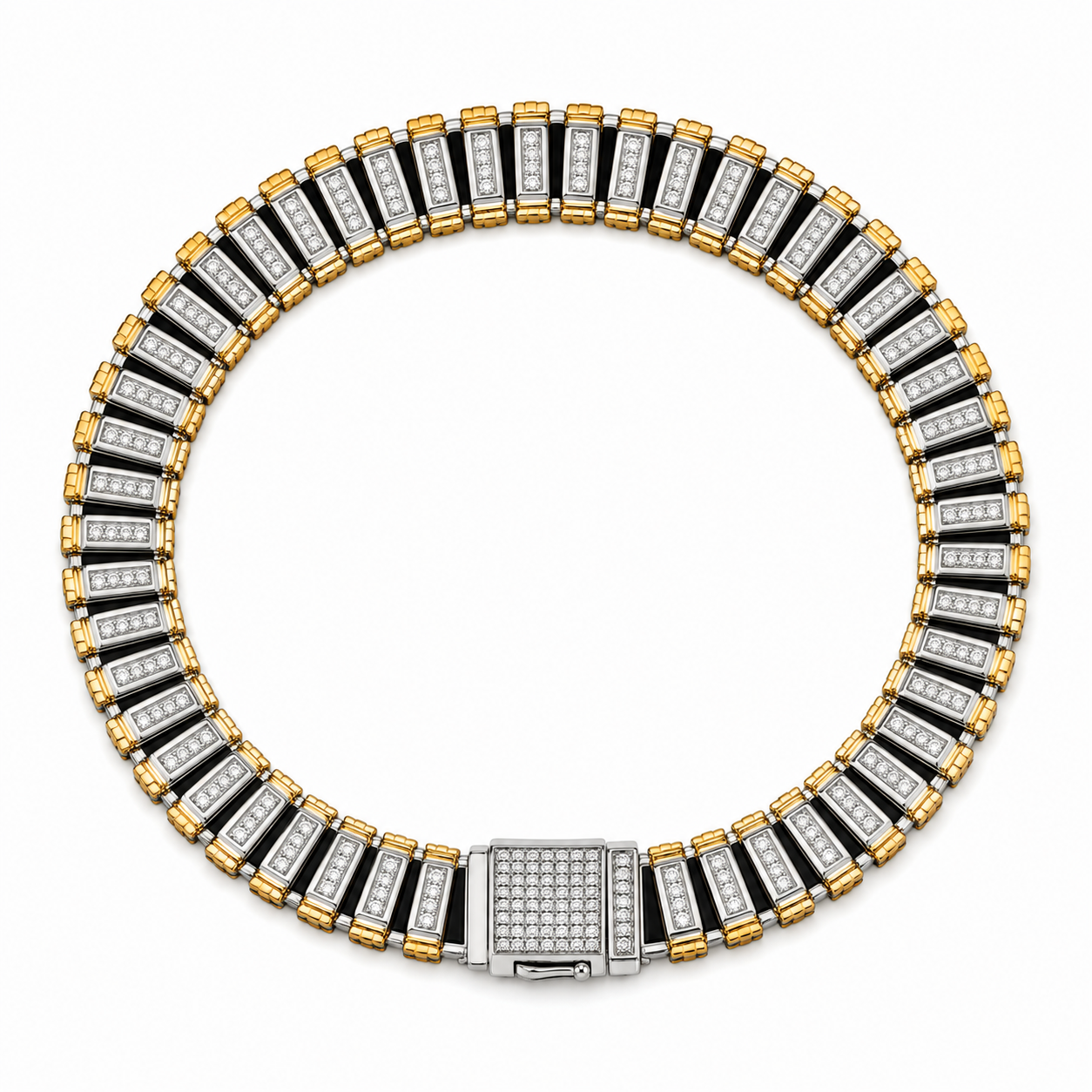 Crest Bar Bracelet