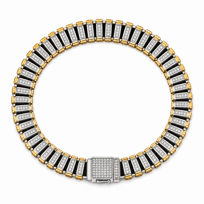 Crest Bar Bracelet
