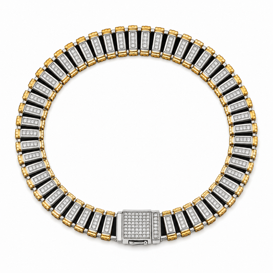 Crest Bar Bracelet