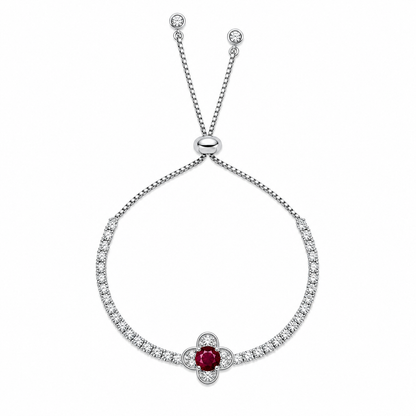 Ruby Fleur Bracelet