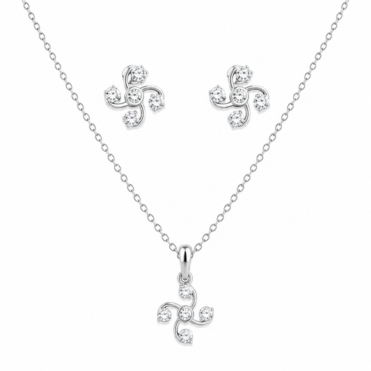Astra Swirl Jewellery Set