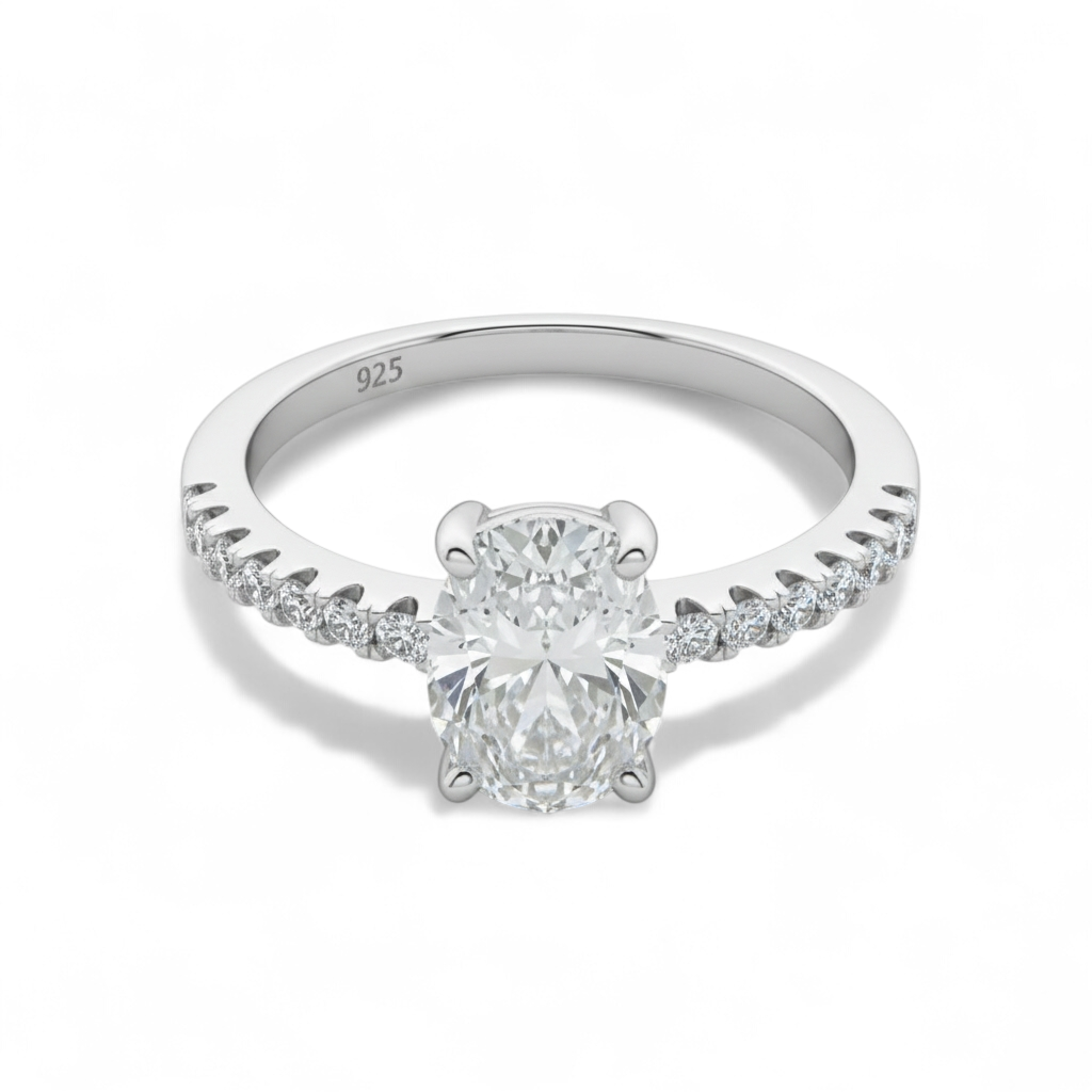 Glitz Eclat Oval Ring
