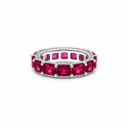 Ruby Eternity Ring