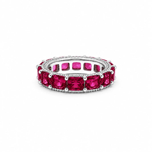Ruby Eternity Ring