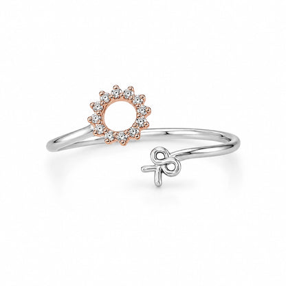 Rosé Solara Toe-Ring