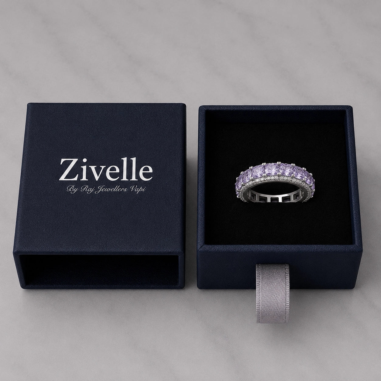 Lavender Eternity Ring
