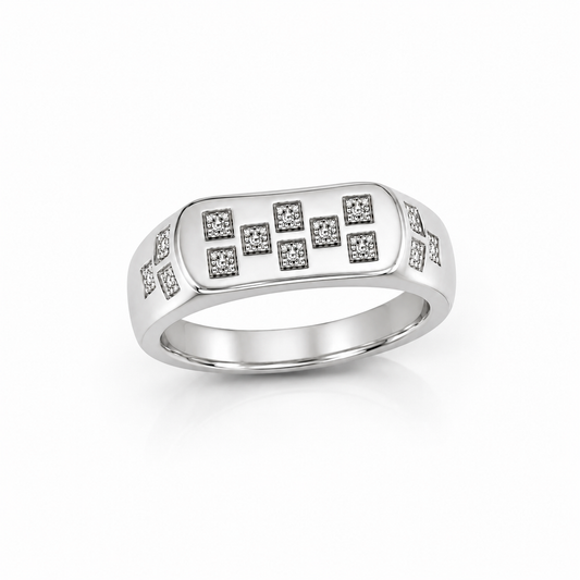 Prism Grid Ring