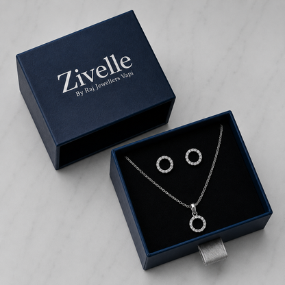 Celeste Halo Jewellery Set