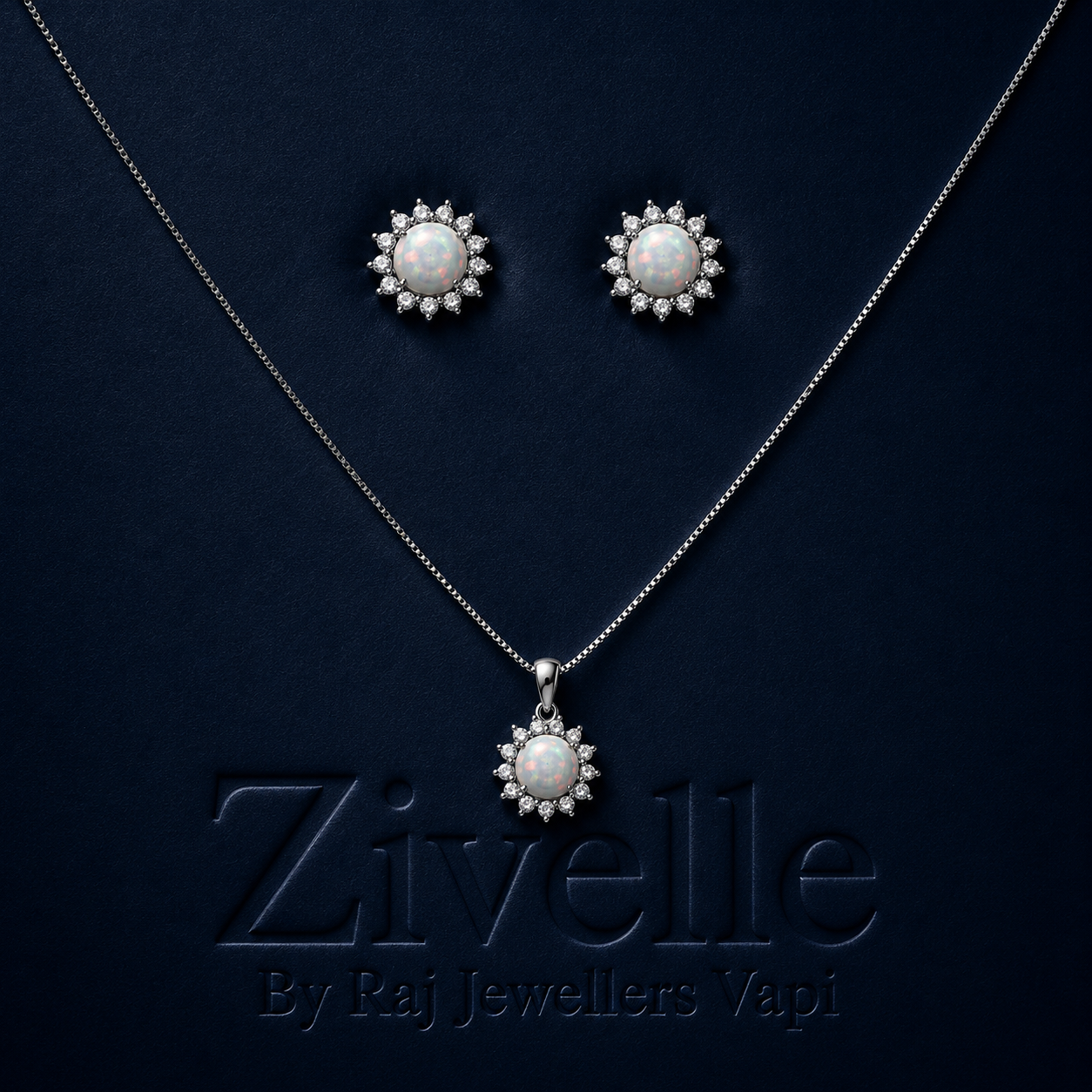 Pearl Moonflare Jewellery Set