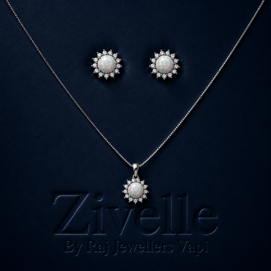 Pearl Moonflare Jewellery Set