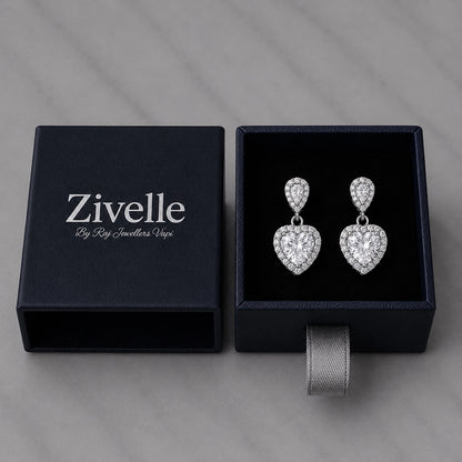 Aurelia Heart Studs
