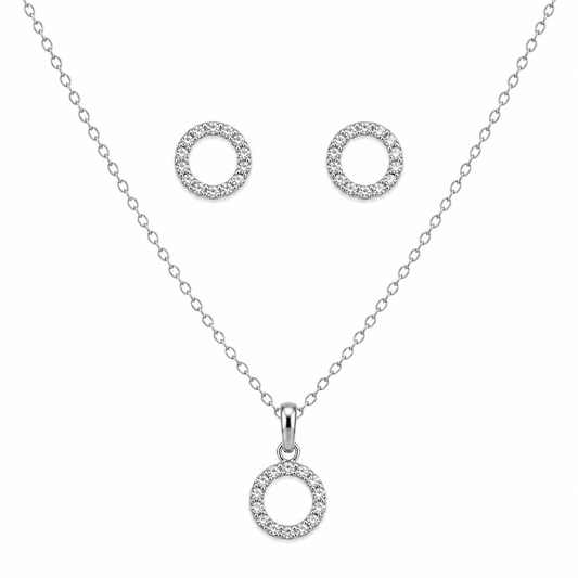 Celeste Halo Jewellery Set