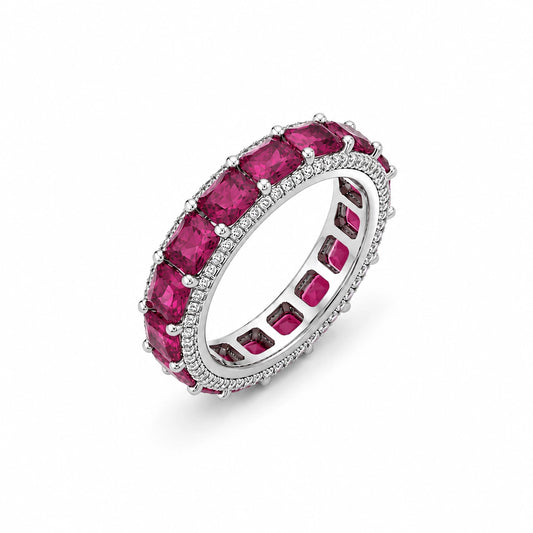 Ruby Eternity Ring