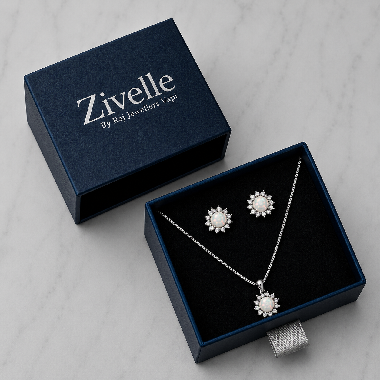 Pearl Moonflare Jewellery Set