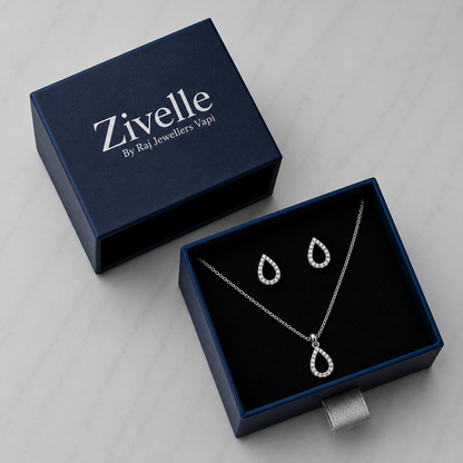 Celeste Teardrop Jewellery Set
