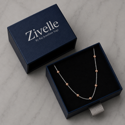 Rosé Orbit Bead Chain