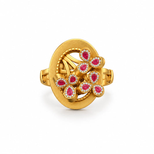 Zever Guldaan Ring