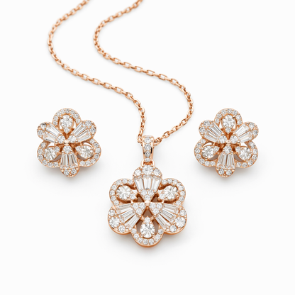 Rose Floréal Jewellery Set
