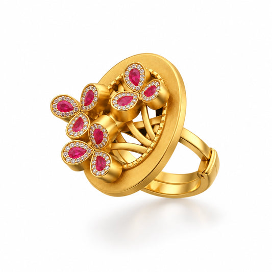 Zever Guldaan Ring