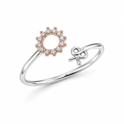 Rosé Solara Toe-Ring