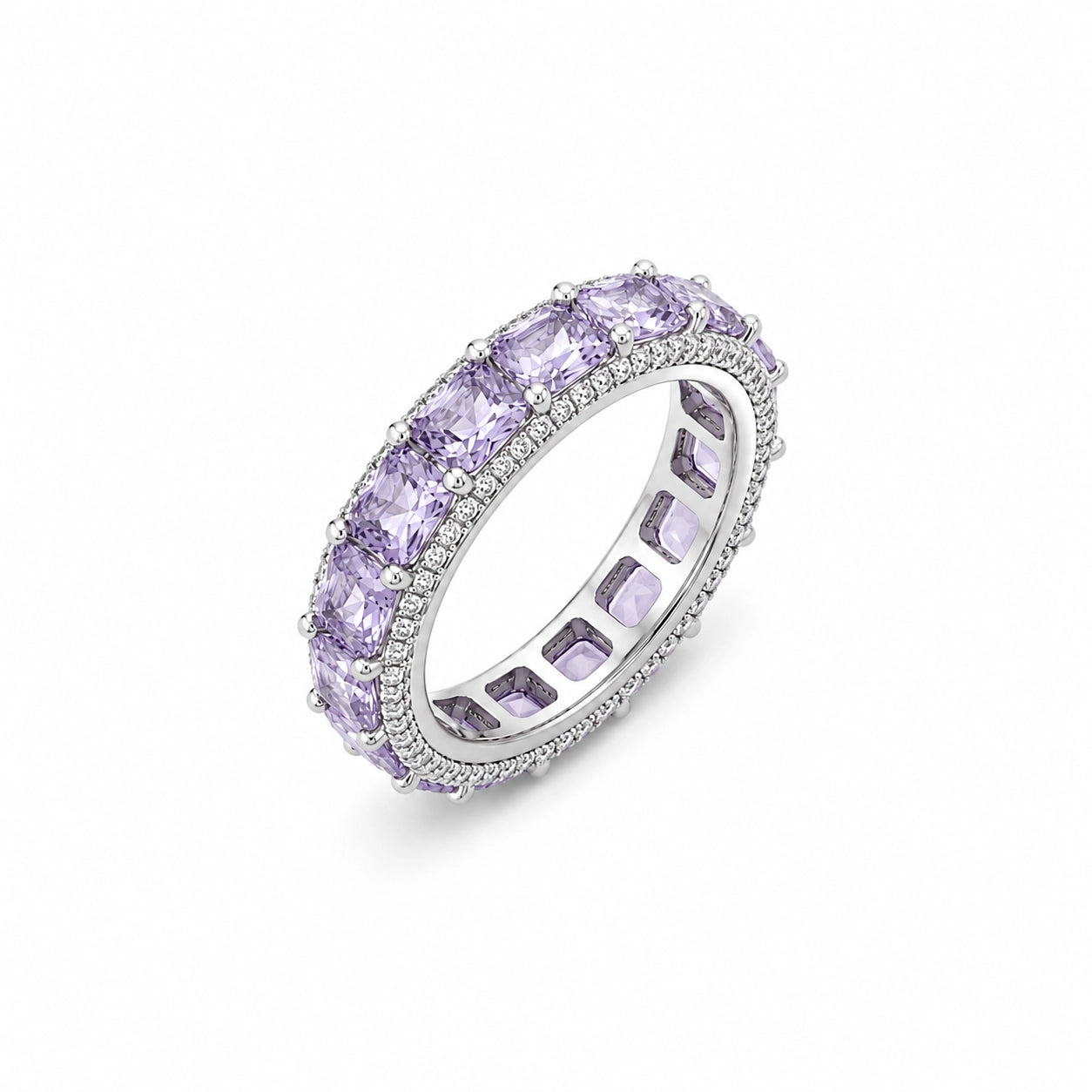 Lavender Eternity Ring